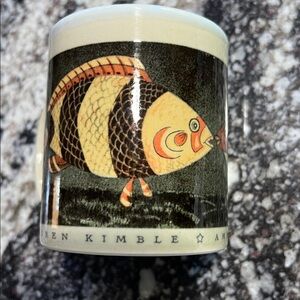 Otagiri Warren Kimble “American Folk Art” Mug
